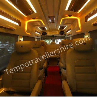 maharaja tempo traveller rental in Delhi