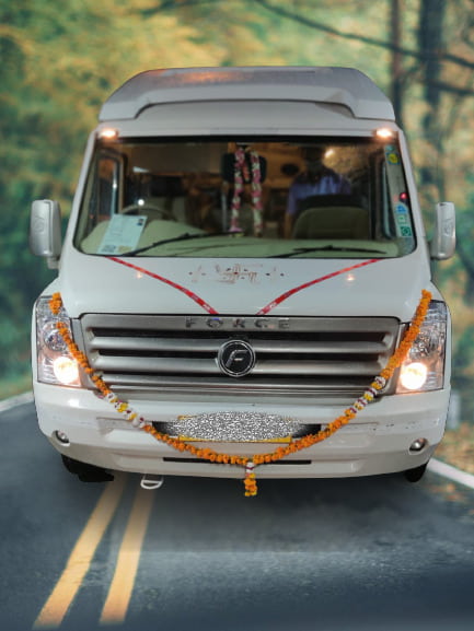 maharaja tempo traveller hire